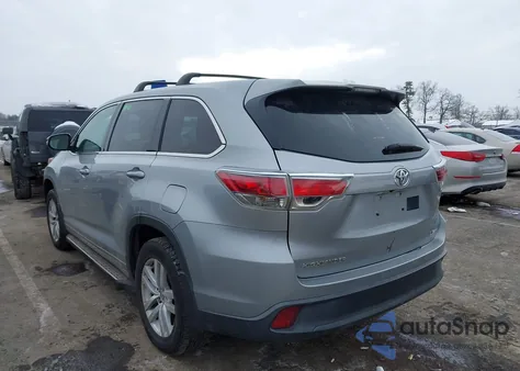2015 Toyota Highlander Le V6 from USA, damaged, VIN 5TDBKRFH0FS186519